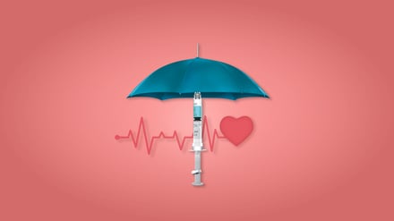 Eine Grippeimpfung kann das Herzinfarktrisiko senken (Symbolbild)
