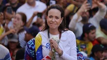 Die venezolanische Oppositionsführerin María Corina Machado bekommt am Mittwoch den Friedensnobelpreis