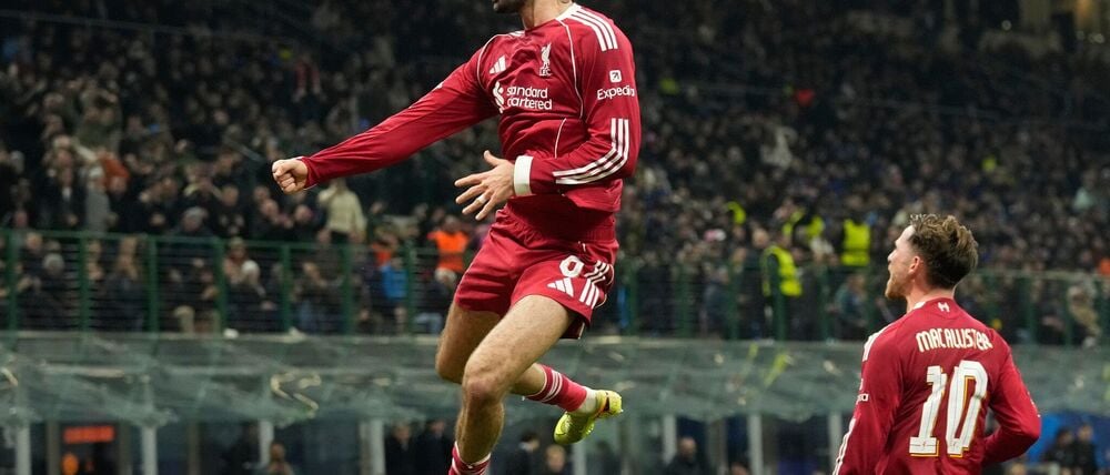 Dominik Szoboszlai sorgte mit seinem Tor für Jubel bei Liverpool