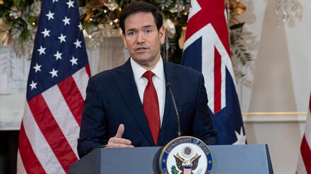 Marco Rubio ändert Schriftart für sein Ministerium