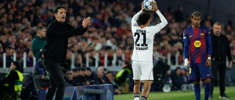 Zollte seiner Mannschaft trotz der Niederlage große Anerkennung: Eintracht-Trainer Dino Toppmöller.