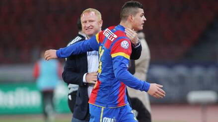 Bessere Zeiten. Beim FC Basel trainierte Heiko Vogel nicht nur Mo Salah, sondern auch den jungen Granit Xhaka.