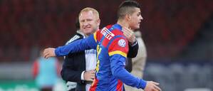 Bessere Zeiten. Beim FC Basel trainierte Heiko Vogel nicht nur Mo Salah, sondern auch den jungen Granit Xhaka.