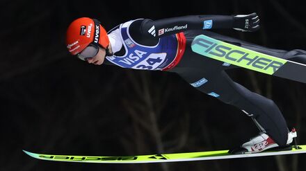 Karl Geiger sprang bislang hinterher.