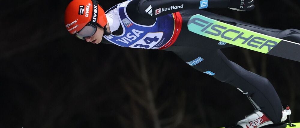 Karl Geiger sprang bislang hinterher.