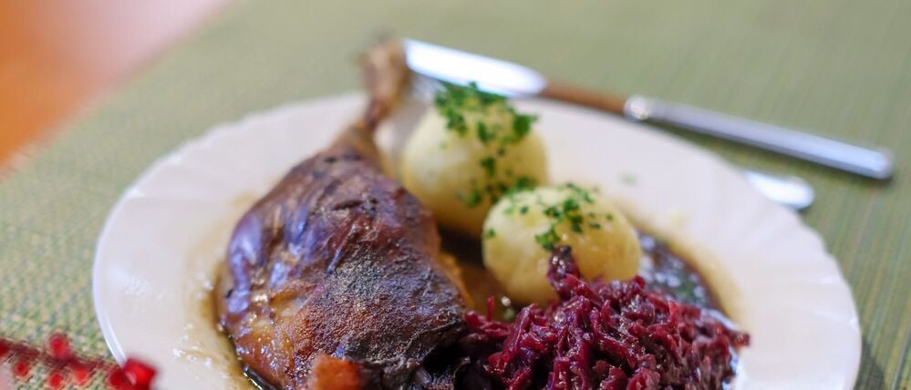 Gänsekeule, Symbolbild.