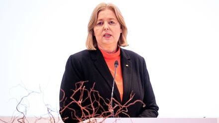 SPD-Arbeitsministerin Bärbel Bas kann ihren Entwurf am Mittwoch noch nicht durchs Kabinett bringen.