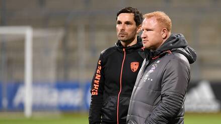 Man kennt sich. Stefan Leitl (links) hat mit Ingolstadt schon gegen Vogel gespielt und in Ingolstadt unter ihm trainiert.