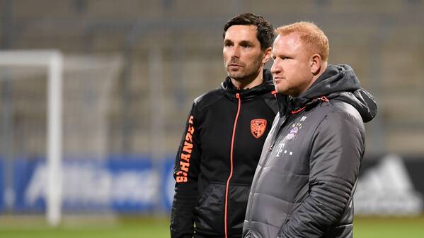 Man kennt sich. Stefan Leitl (links) hat mit Ingolstadt schon gegen Vogel gespielt und in Ingolstadt unter ihm trainiert.