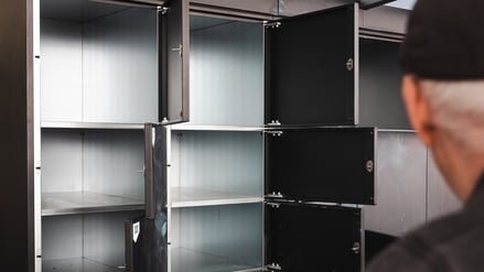 In Berlin steht obdachlosen Menschen bereits eine Schließfachanlage zur Verfügung.