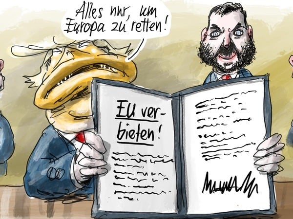 Zeichnung Klaus Stuttmann ET 11.12.2025