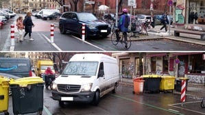 Chaos in der Stargarder Straße