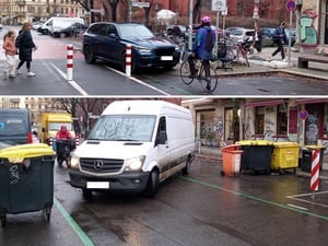 Chaos in der Stargarder Straße