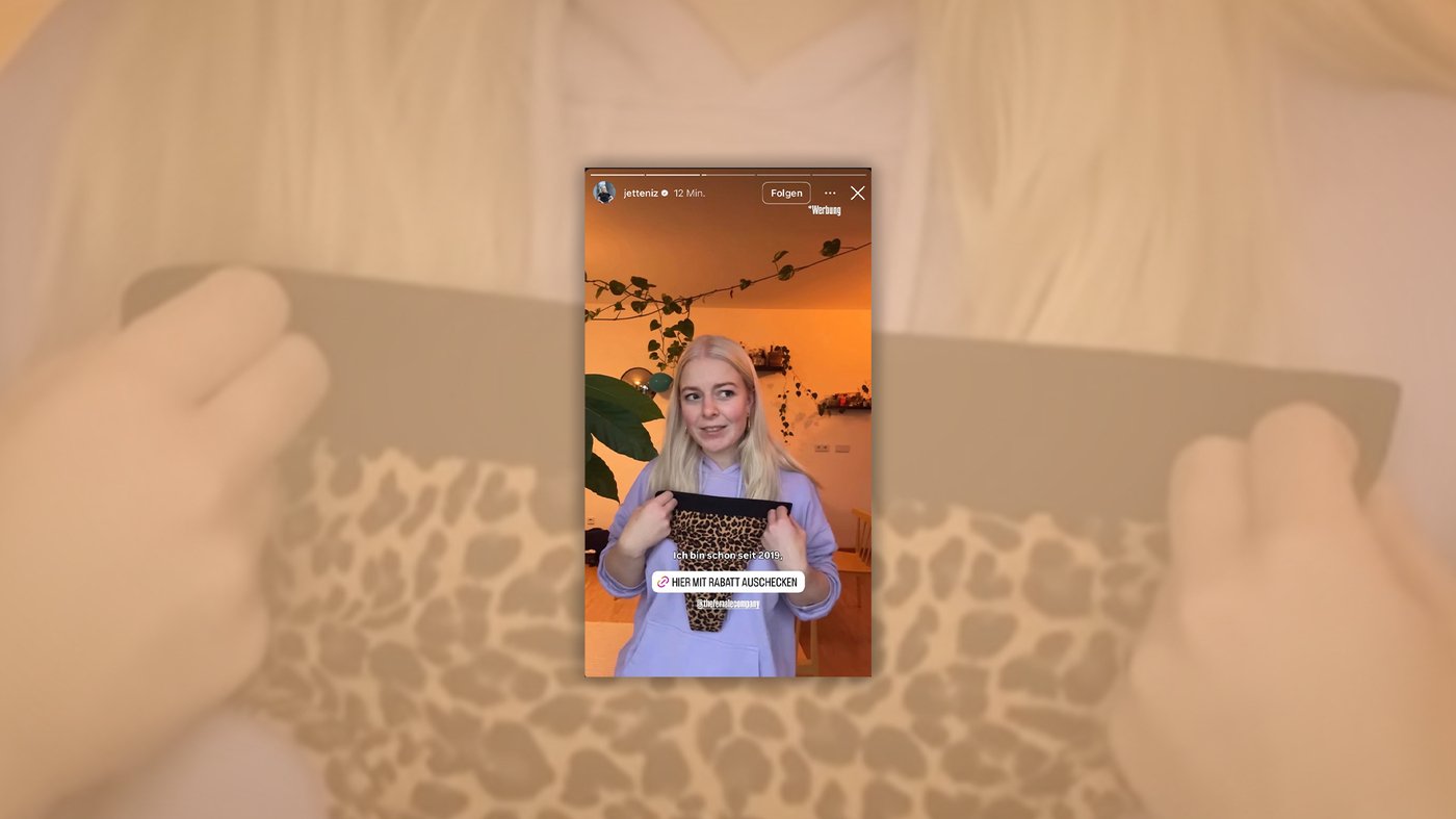 Frühere Sprecherin der Grünen Jugend: Jette Nietzard macht jetzt Werbung für Periodenunterswäsche