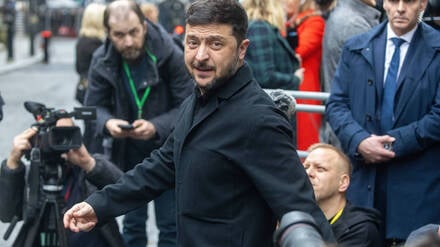 Der ukrainische Präsident Wolodymyr Selenskyj