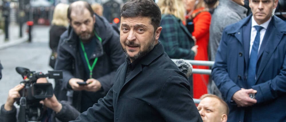 Der ukrainische Präsident Wolodymyr Selenskyj