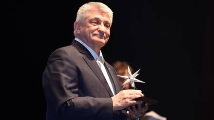 Der russische Regisseur Alexander Sokurow am 21. November beim Turiner Filmfestival.