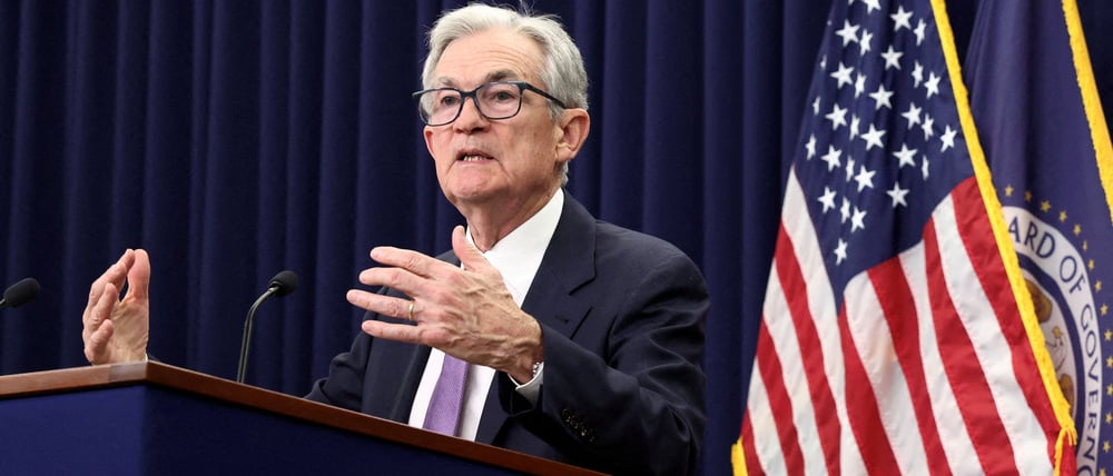 Fed-Chef Jerome Powell hat den Leitzins erneut gesenkt.