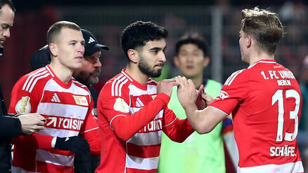 Livan Burcu gab sein Debüt für Union als Einwechselspieler im Pokal gegen den FC Bayern.