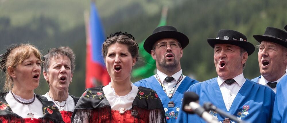 In der Schweiz ist man stolz auf die Kunst des Jodelns. (Archivbild)