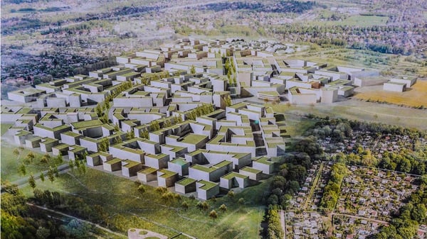 Mehr als 8000 neue Wohnungen neben einem Einfamilienhaus-Viertel: Das Stadtquartier Blankenburger Süden ist das größte Wohnungsbauprojekt im Berliner Osten.