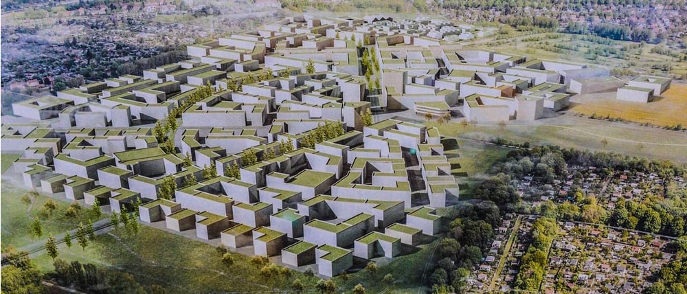 Mehr als 8000 neue Wohnungen neben einem Einfamilienhaus-Viertel: Das Stadtquartier Blankenburger Süden ist das größte Wohnungsbauprojekt im Berliner Osten.