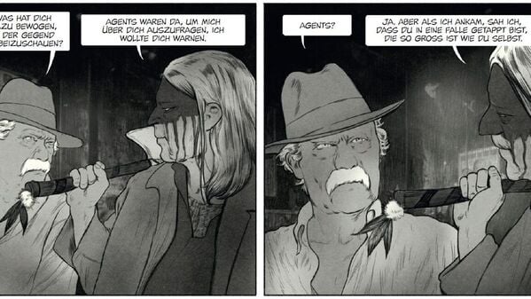 Graphic Novel: Romain Renard: "Wiedersehen mit Comanche", Quelle: Splitter-Verlag.