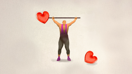 Sportliche Männer müssen nicht immer auch in der Liebe Vorteile haben.