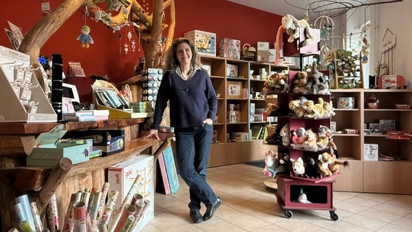 Sandra Nikolai vom Kinderladen „Jibboo“ im Samariterkiez.