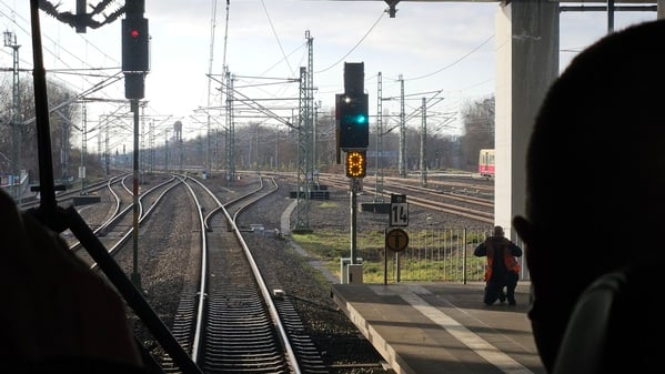 Eröffnung Dresdner Bahn Sonderzug