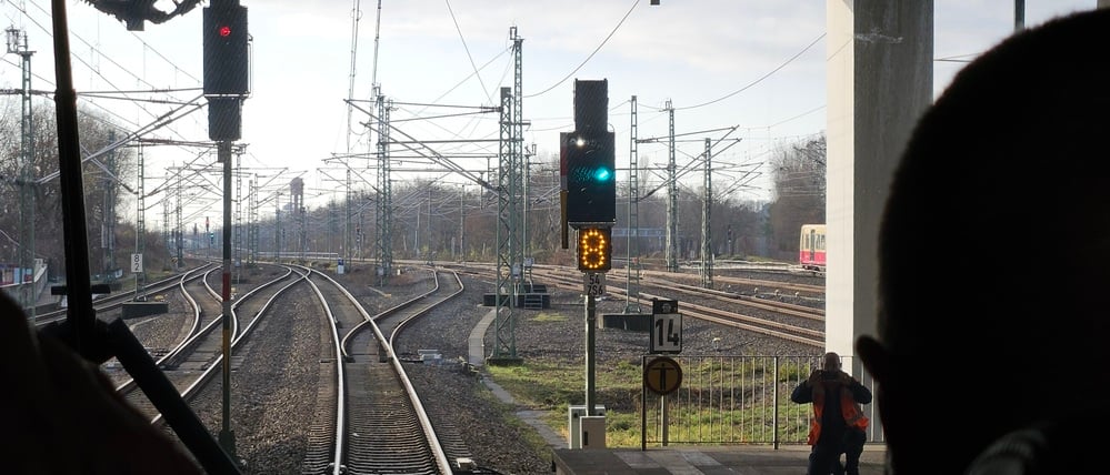 Eröffnung Dresdner Bahn Sonderzug