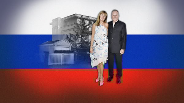 Russlands Ex-Botschafter Vladimir Kotenev und Ehefrau Maria Koteneva verkaufen offenbar ihre Villa im Berliner Grunewald.