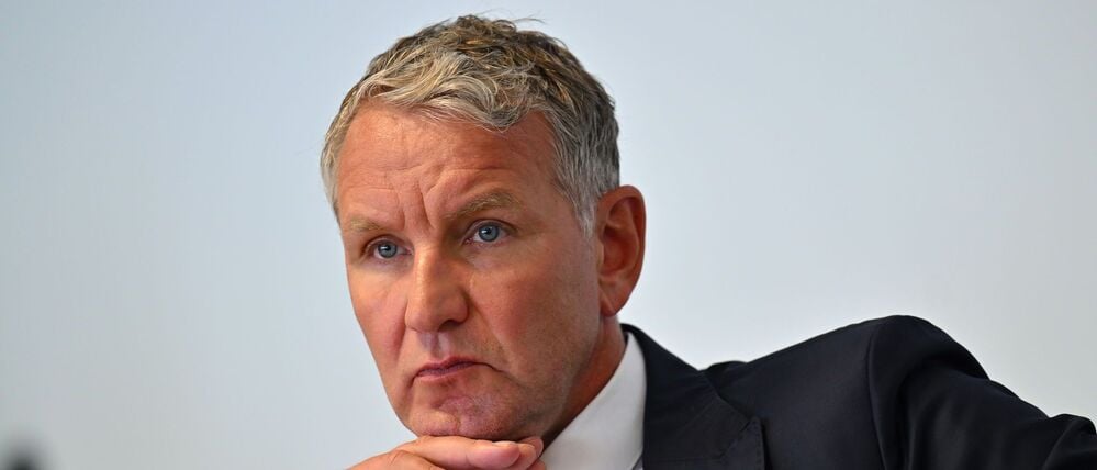 Der Fraktionschef der AfD-Fraktion im Thüringer Landtag, Björn Höcke.