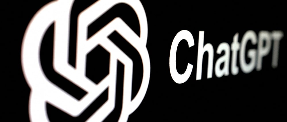 Das Logo des KI-Chatbots ChatGPT.