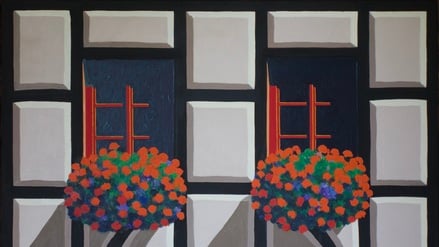 Shuji Hijiya: „Innige Landschaft“, 1980