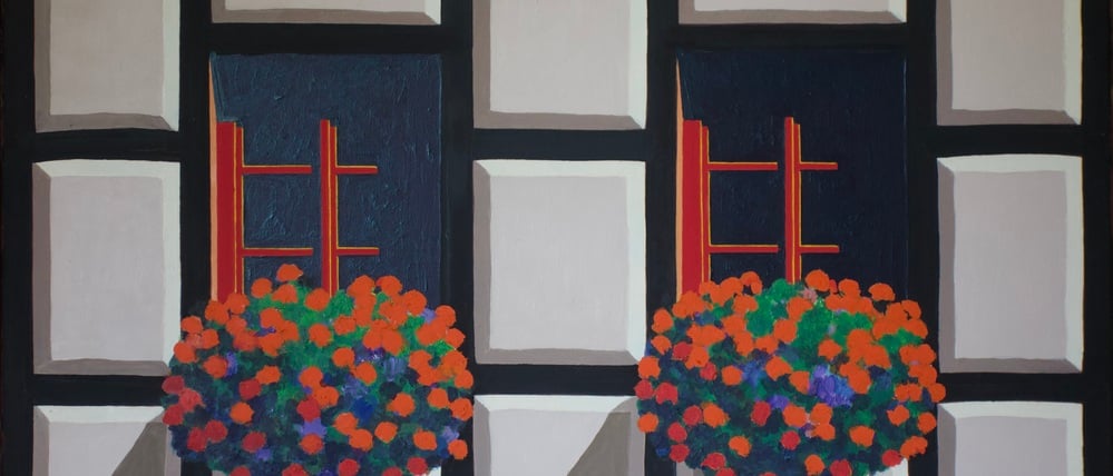 Shuji Hijiya: „Innige Landschaft“, 1980