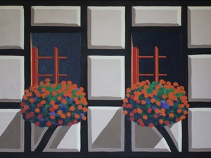 Shuji Hijiya: „Innige Landschaft“, 1980