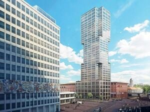 Der Entwurf für den Wohnturms „Alexander – Berlin’s Capital Tower“ vom Architekturbüro Ortner + Ortner.