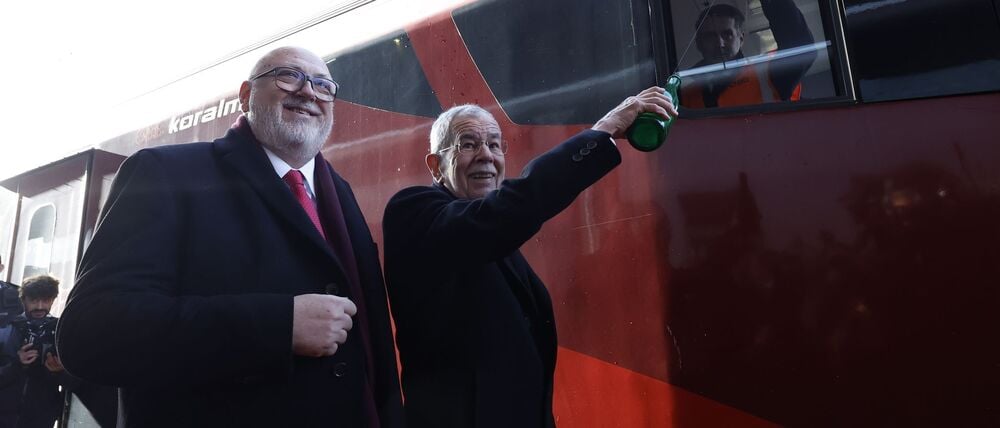 Die Koralmbahn liegt auf einer Verkehrsachse zwischen Ostsee und Adria.