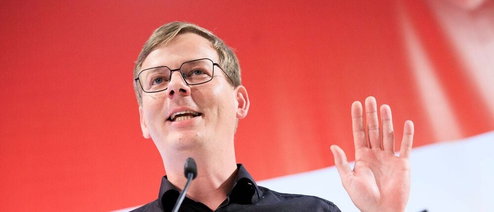 Sebastian Walter war Co-Landesvorsitzender der Brandenburger Linken. (Archivbild)