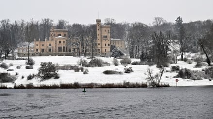 Park Babelsberg, Schloss Babelsberg im Winzer in Potsdam