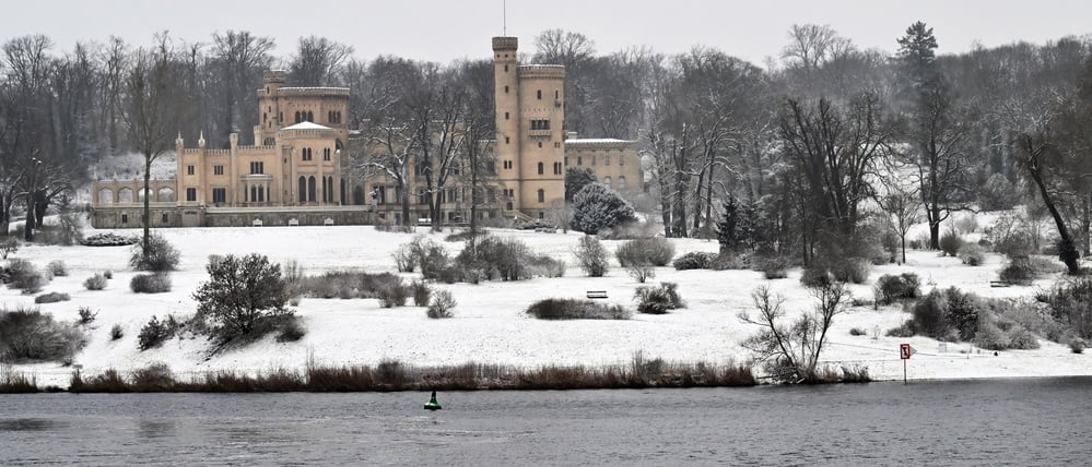 Park Babelsberg, Schloss Babelsberg im Winzer in Potsdam