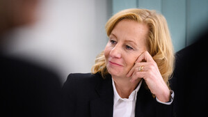 Patricia Schlesinger, ehemalige Intendantin des RBB, am Landgericht Berlin.