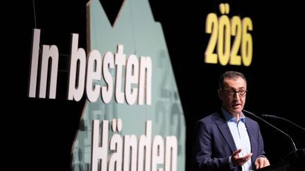 Cem Özdemir hofft auf eine Aufholjagd.