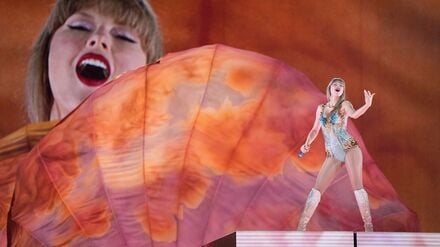 Taylor Swift bei der „Eras“ Tour in Vancouver, Kanada.