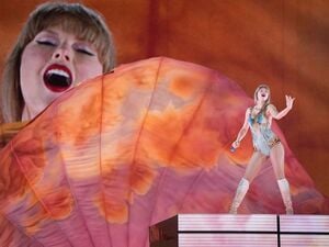 Taylor Swift bei der „Eras“ Tour in Vancouver, Kanada.