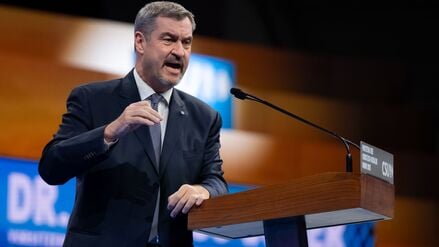 CSU-Chef und Bayerns Ministerpräsident Markus Söder
