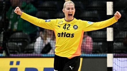 Katharina Filter wuchs in der ersten Halbzeit über sich hinaus.