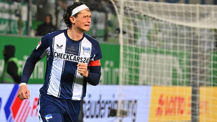 Fabian Reese musste lange auf sein erstes Tor aus dem Spiel heraus warten. Entsprechend fiel seine Reaktion aus.