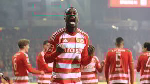 Ilyas Ansah erzielte das 2:1 für Union.